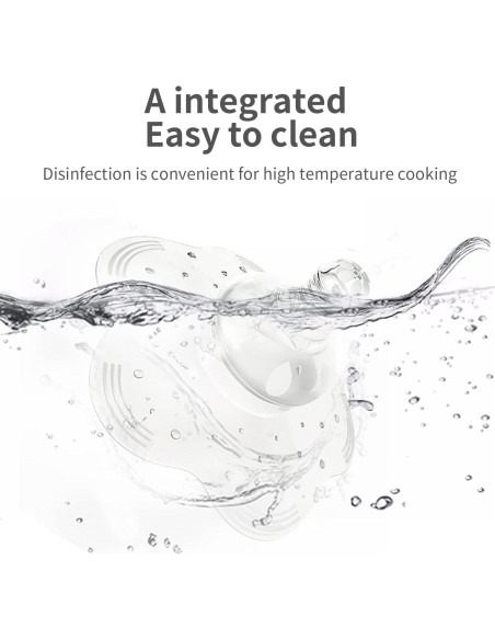 Escudo de Pecho OUROBOT de Silicona para Lactancia - Blanco