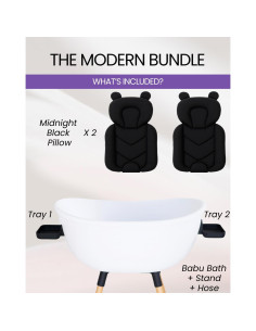 Bañera de Bebé Babu Bath - Lujo Ergonómico 3 Etapas 2