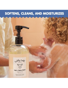 Jabón Natural Tubby Todd para Bebés 2x240ml Sin Fragancia 2