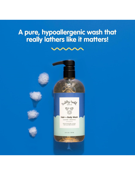 Jabón Natural Tubby Todd para Bebés 2x240ml Sin Fragancia