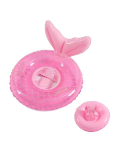 Flotador Inflable para Bebés UMBWORLD Sirena Rosa 20kg