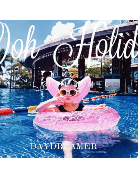 Flotador Inflable para Bebés UMBWORLD Sirena Rosa 20kg