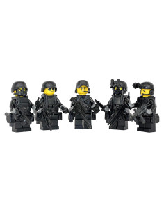 Minifiguras de LEGO Escuadrón Fuerzas Especiales - Guerra Moderna
