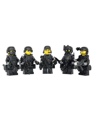 Minifiguras de LEGO Escuadrón Fuerzas Especiales - Guerra Moderna