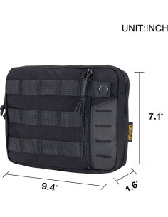 Bolsa Administrativa Molle Táctica EDC EXCELENTE ELITE SPANKER 2