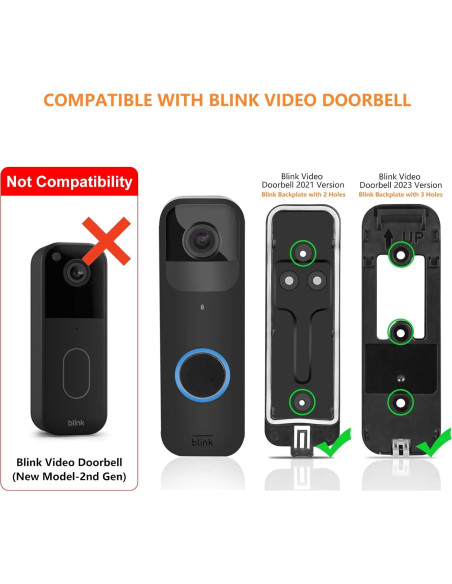 Cable de Alimentación 2 en 1 Goldtime para Blink Video Doorbell 5m