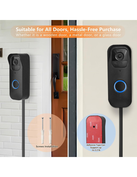 Cable de Alimentación 2 en 1 Goldtime para Blink Video Doorbell 5m