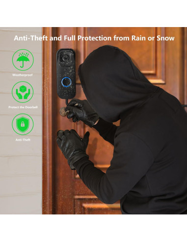 Cable de Alimentación 2 en 1 Goldtime para Blink Video Doorbell 5m