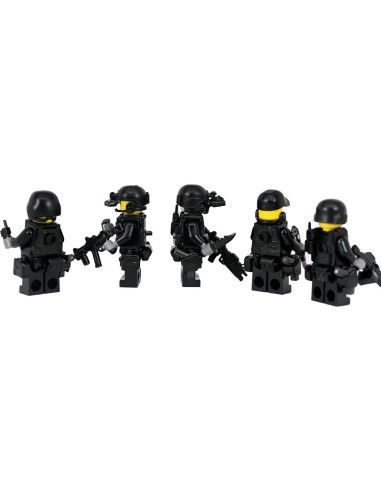 Minifiguras de LEGO Escuadrón Fuerzas Especiales - Guerra Moderna