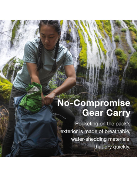 Mochila de Senderismo Osprey Downburst 24L Impermeable Verde Mochila de Senderismo Osprey Downburst 24L Impermeable Verde