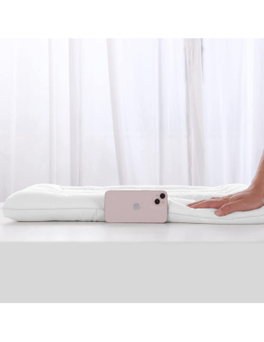 Almohada Ultra Delgada HOMBYS 45.7x66 cm Lavable 100% Algodón