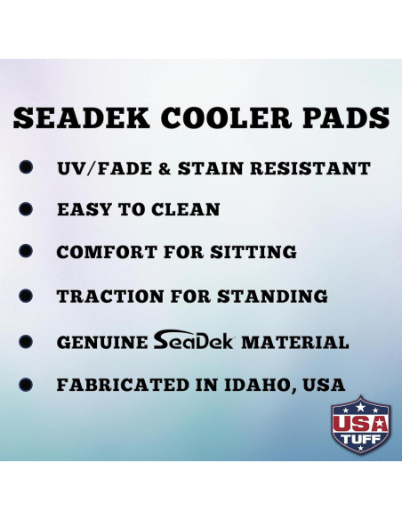 Pad Antideslizante SeaDek para Enfriador YETI 15qt - Bandera EE. UU.