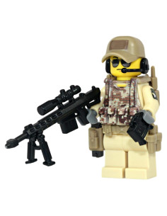 Minifigura Personalizada Francotirador Ranger Aerotransportado LEGO