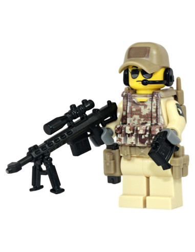 Minifigura Personalizada Francotirador Ranger Aerotransportado LEGO