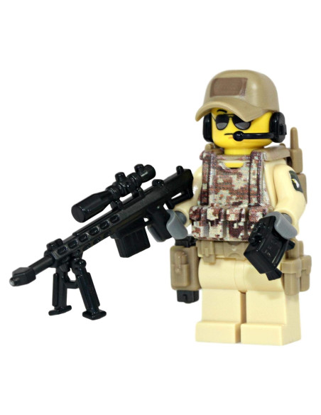 Minifigura Personalizada Francotirador Ranger Aerotransportado LEGO