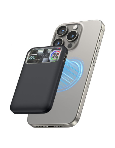 Banco de Poder Magnético KICUEI 11000mAh con Refrigeración Activa