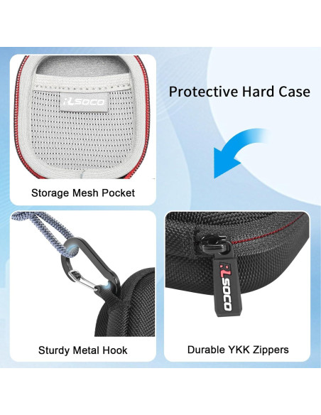 Funda Dura RLSOCO para Auriculares JBL Tour Pro 3/2 - Negro