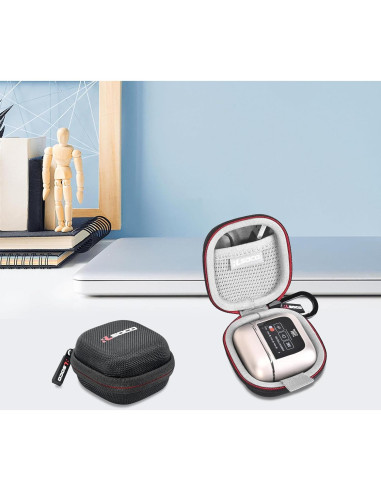 Funda Dura RLSOCO para Auriculares JBL Tour Pro 3/2 - Negro