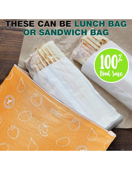 Bolsas Reutilizables Eparé para Verduras y Frutas - Set de 10