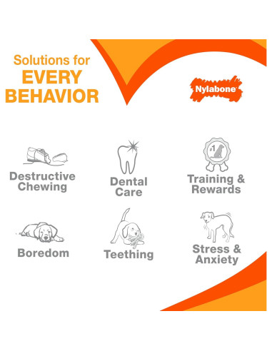 Juguete Dental Nylabone Flexi Chew Sabor Pollo Pequeño