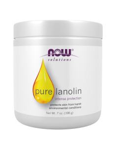 Gel de Lanolina Pura NOW, 198g, Protector Piel Seca