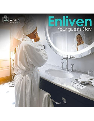 Toallitas Desmaquillantes a Granel World Amenities - 25 Unidades