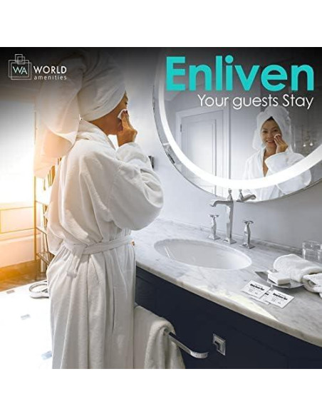 Toallitas Desmaquillantes a Granel World Amenities - 25 Unidades