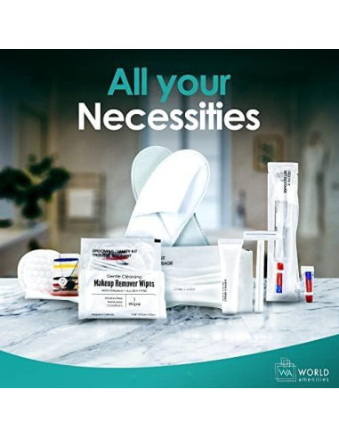 Toallitas Desmaquillantes a Granel World Amenities - 25 Unidades