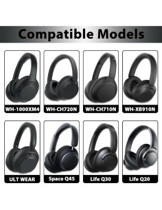 Cubierta de Banda de Silicona Adhiper para Auriculares Sony y Soundcore 2