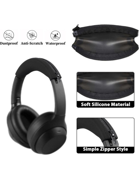 Cubierta de Banda de Silicona Adhiper para Auriculares Sony y Soundcore Cubierta de Banda de Silicona Adhiper para Auriculares Sony y Soundcore