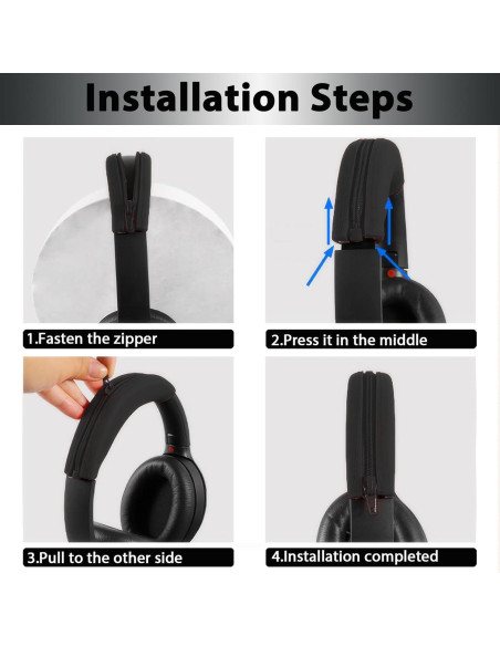 Cubierta de Banda de Silicona Adhiper para Auriculares Sony y Soundcore Cubierta de Banda de Silicona Adhiper para Auriculares Sony y Soundcore