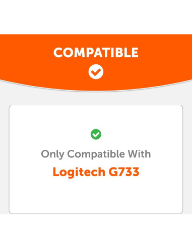 Almohadillas de Gel Refrigerante Wicked Cushions para Logitech G733