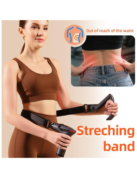 Pistola de Masaje 3 en 1 Lvaeci - Alivio Muscular Portátil Negro