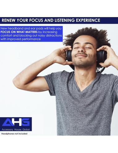 Almohadillas de Reemplazo AHG para Auriculares HyperX Cloud Stinger