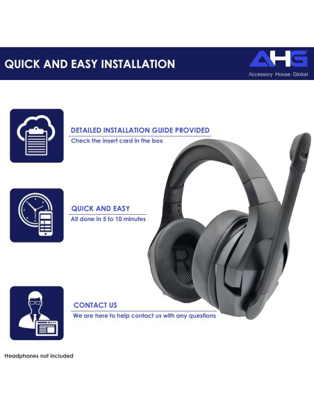 Almohadillas de Reemplazo AHG para Auriculares HyperX Cloud Stinger
