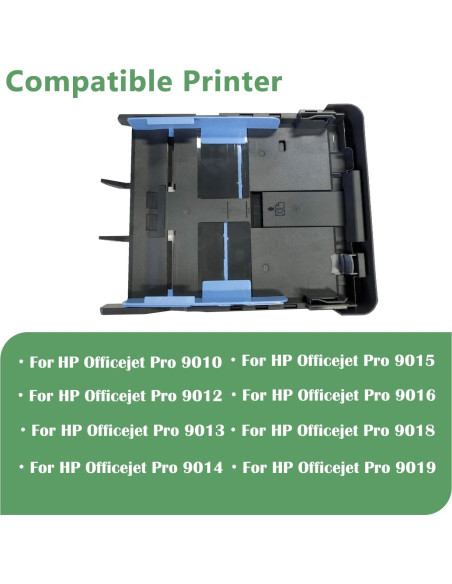 Bandeja de entrega de papel Aulay compatible HP Officejet Pro