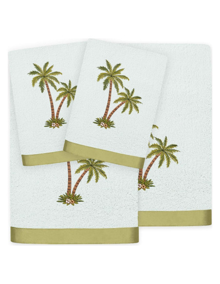 Conjunto de Toallas Premium Khalpera 4 Piezas Algodón Turco Aqua