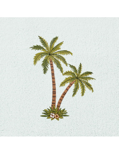 Conjunto de Toallas Premium Khalpera 4 Piezas Algodón Turco Aqua