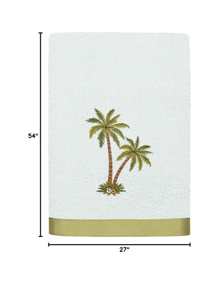 Conjunto de Toallas Premium Khalpera 4 Piezas Algodón Turco Aqua