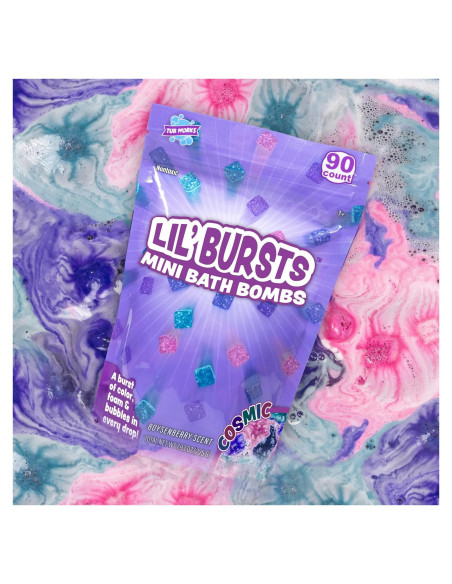 Mini Bombas de Baño Tub Works Cósmico 90 Unidades No Tóxicas