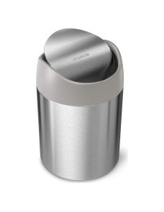 Basurero de Encimera simplehuman 1.5L Acero Inoxidable Cepillado