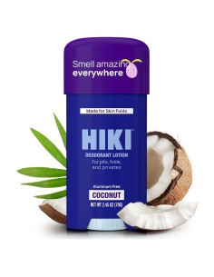 Crema Desodorante HIKI Coco 69.57g Piel Sensible Sin Aluminio