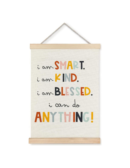 Póster Motivacional LUVADIAN para Niños 30x40 cm con Marco