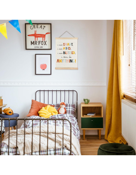 Póster Motivacional LUVADIAN para Niños 30x40 cm con Marco