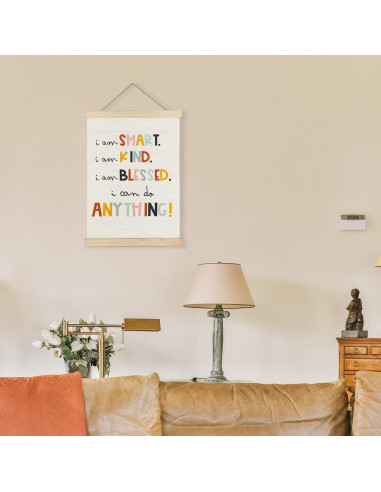 Póster Motivacional LUVADIAN para Niños 30x40 cm con Marco