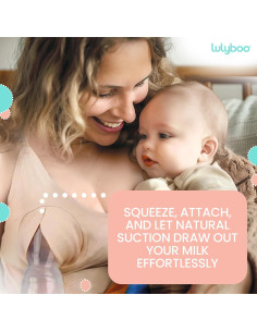 Bomba de Pecho Manual Lulyboo de Silicona 0.89 L - Portátil 2