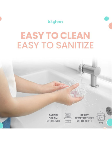 Bomba de Pecho Manual Lulyboo de Silicona 0.89 L - Portátil