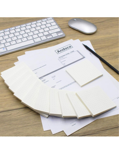 Notas Adhesivas Andoca 3x3 Pulgadas Cuadrícula 720 Hojas