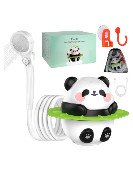 Ducha Portátil Barong Yekhna Camping 10500mAh IPX7 3 Modos