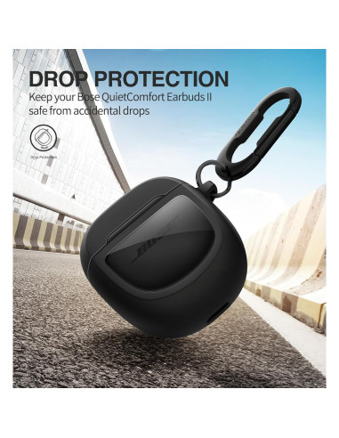 Funda Protectora SURITCH para Bose QuietComfort II y Ultra - Negro